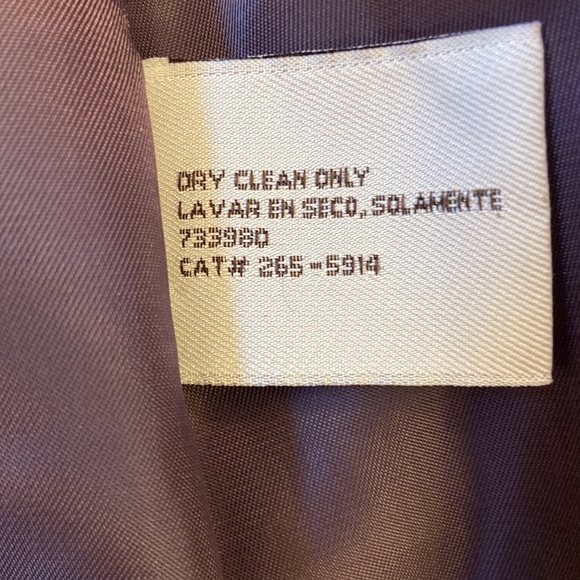 Worthington Pea Coat, Purple, Size PM - Picture 9 of 11